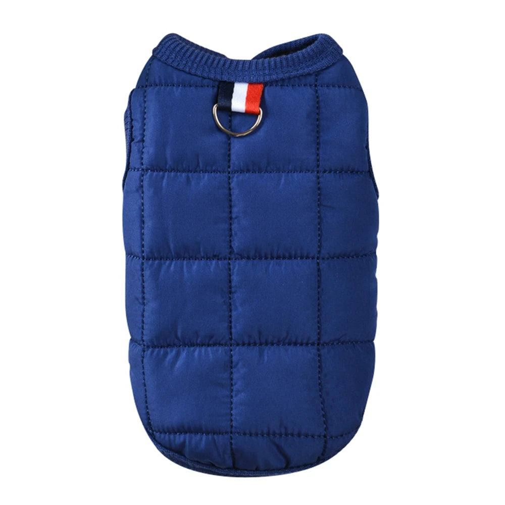 Cotton Padded Vest Jacket for Small Dogs