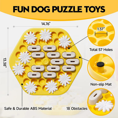 Puzzle Toy to Stimulate Slow Feeding
