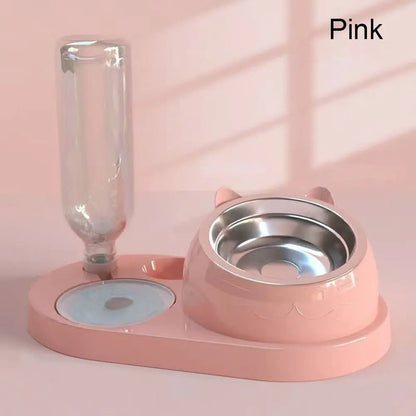 2-in-1 Automatic Cat Feeder