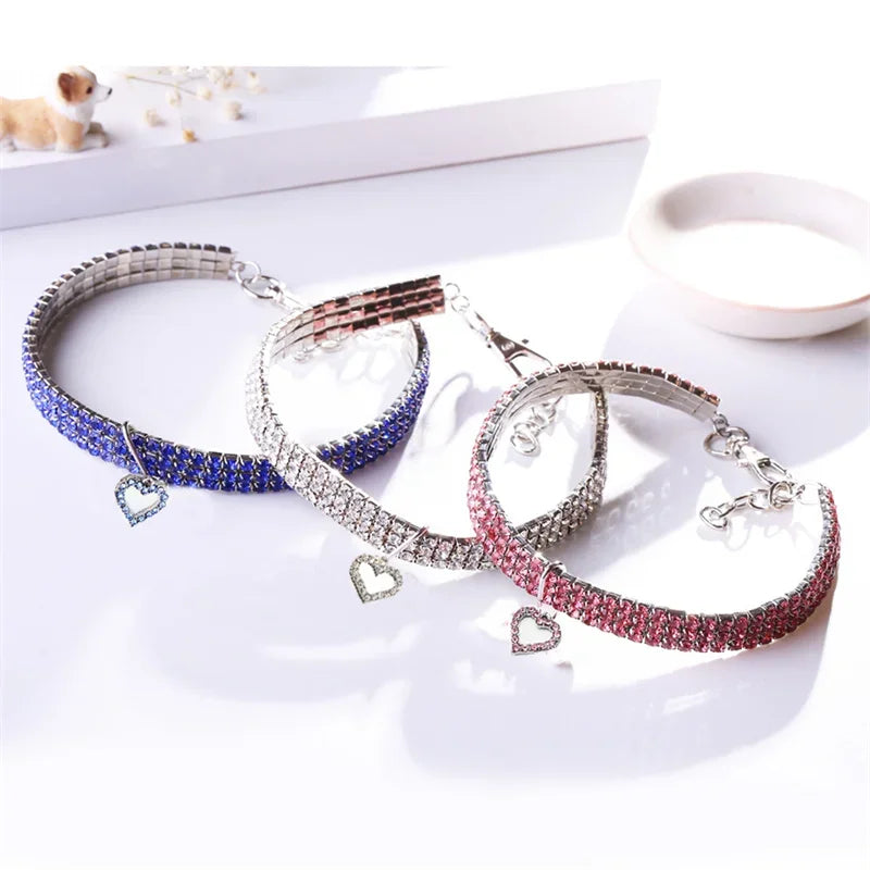 Bling Rhinestone Dog Collar