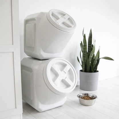 Heavy Duty 40lb Capacity Stackable Pet Food Storage Container