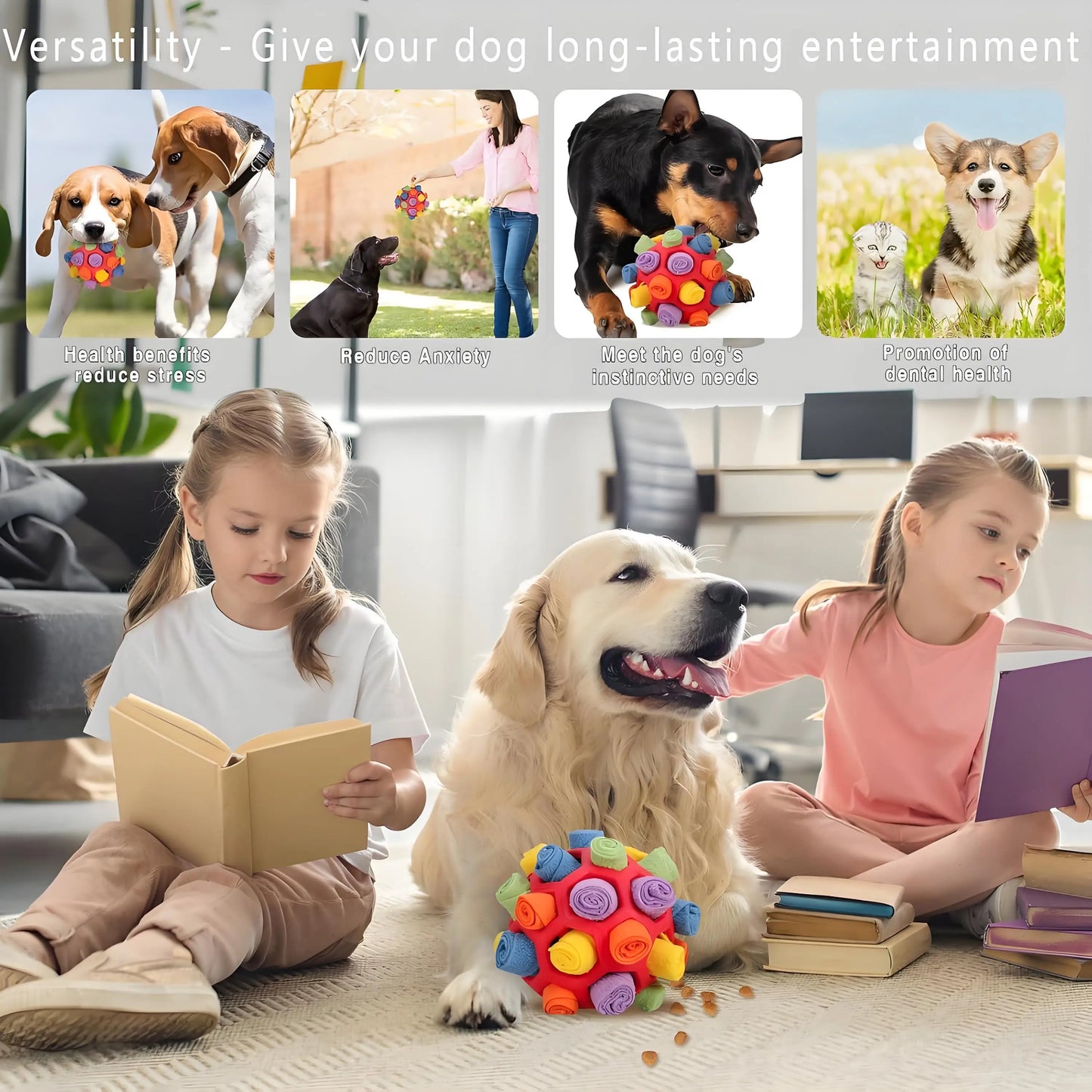 Snuffle Ball for Mental Stimulation for Dogs