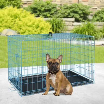 48 inch Foldable Metal Dog Crate