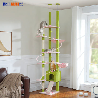 Adjustable Floor to Ceiling Cat Tree