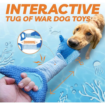 Squeaky Plush Toy for Large Dogs Aggressive Chewers
