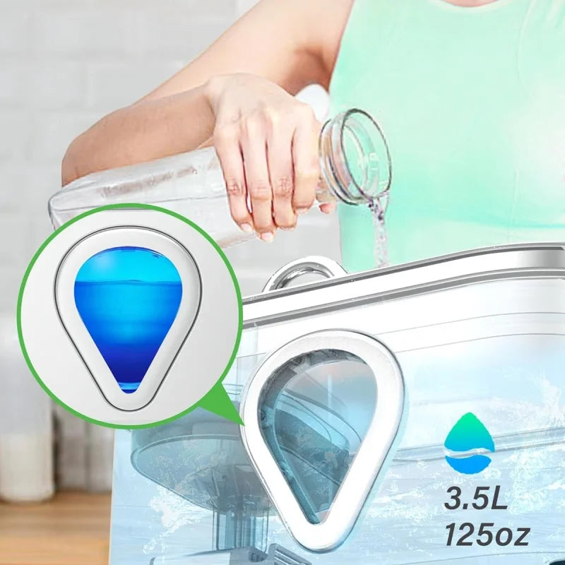 3.5L Large Capacity Pet water Dispenser with LED Lighting