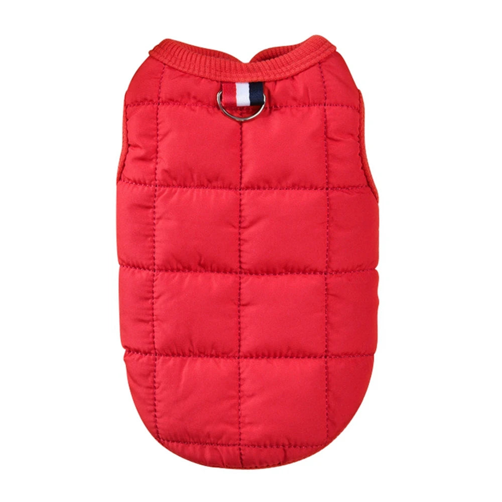 Cotton Padded Vest Jacket for Small Dogs