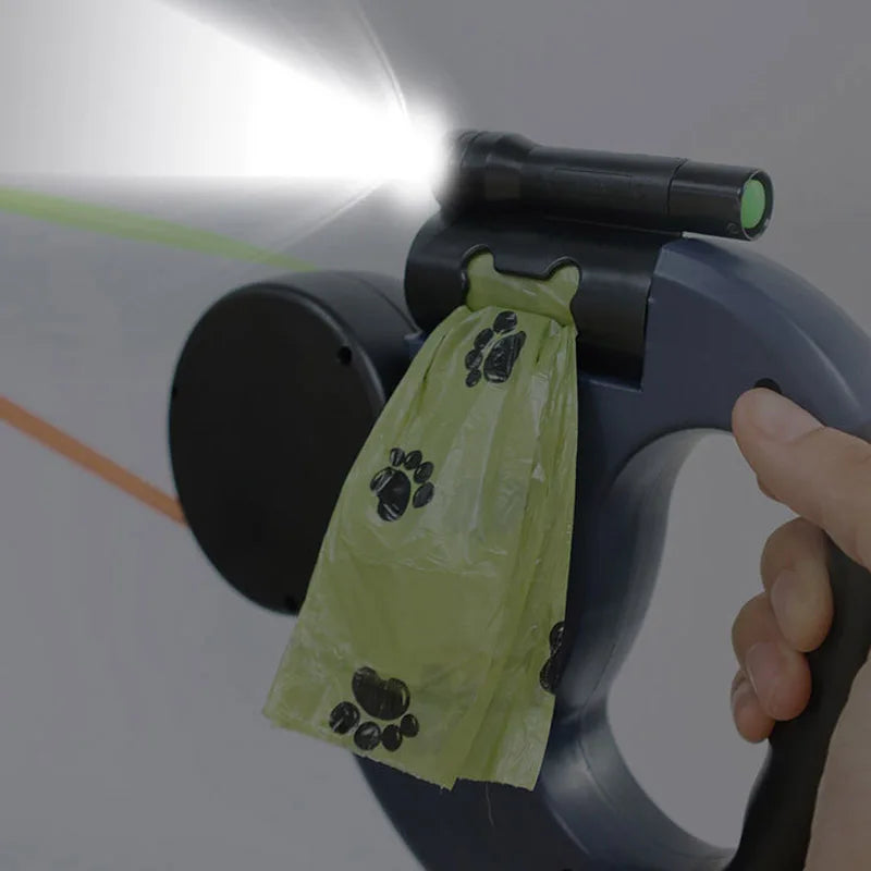 Double Head Automatic Dog Leash