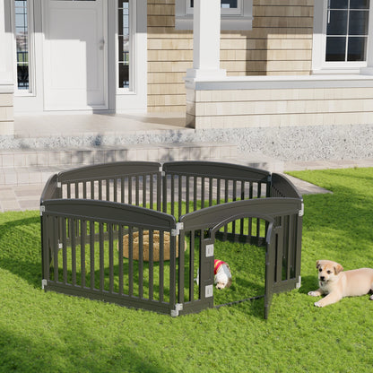 Plastic 6 Panel Dog Playpen