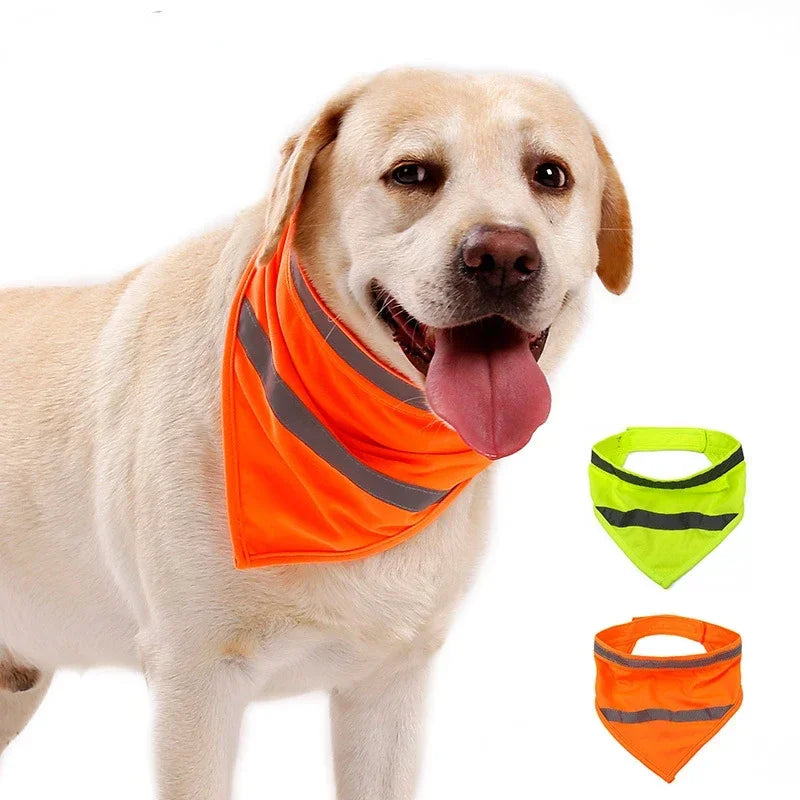 Bright Reflective Bandana for Dogs