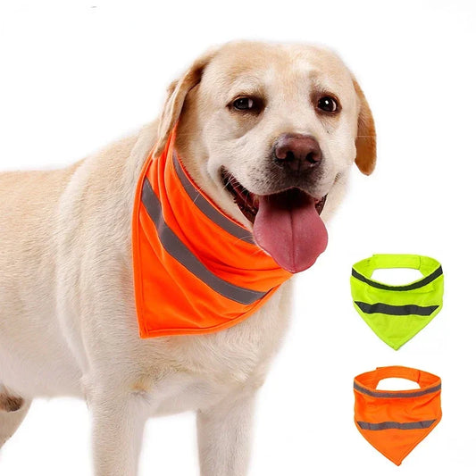 Bright Reflective Bandana for Dogs