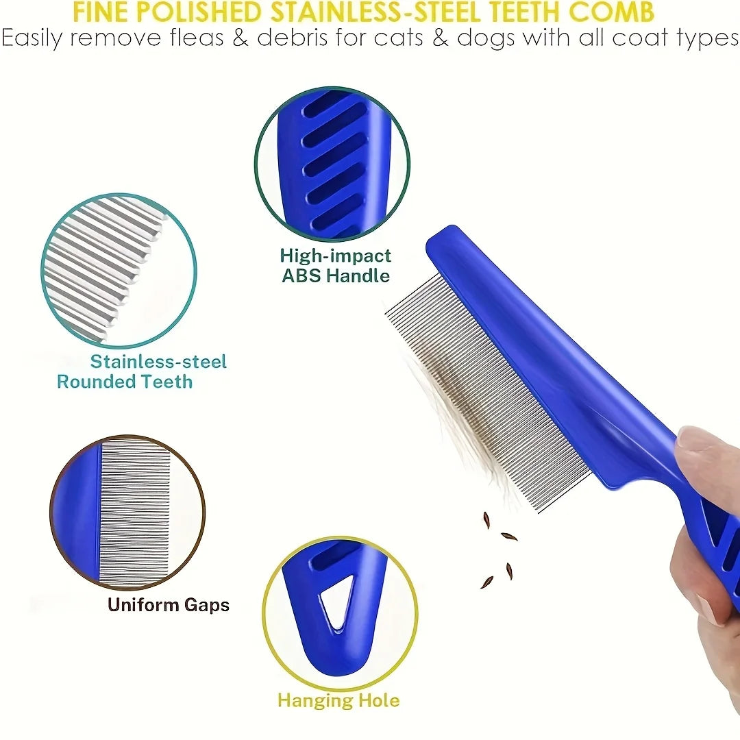 Stainless Steel Flea and Lice Combs