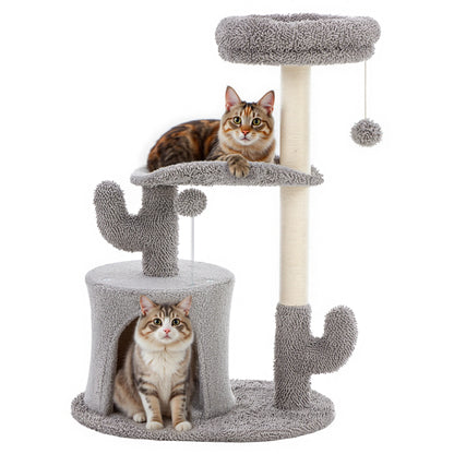33IN Multi-Level Cat Tree Tower