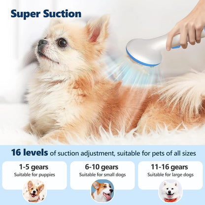 Pet Grooming Vacuum 5-in-1 Kit