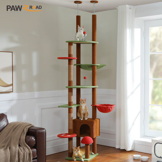 Adjustable Floor to Ceiling Cat Tree