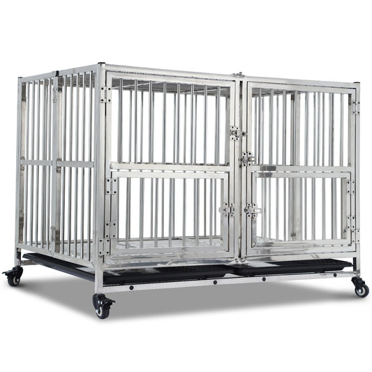 48" Dog Crate Cage Kennel