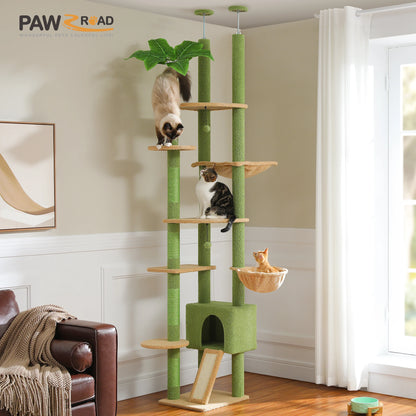Adjustable Floor to Ceiling Cat Tree