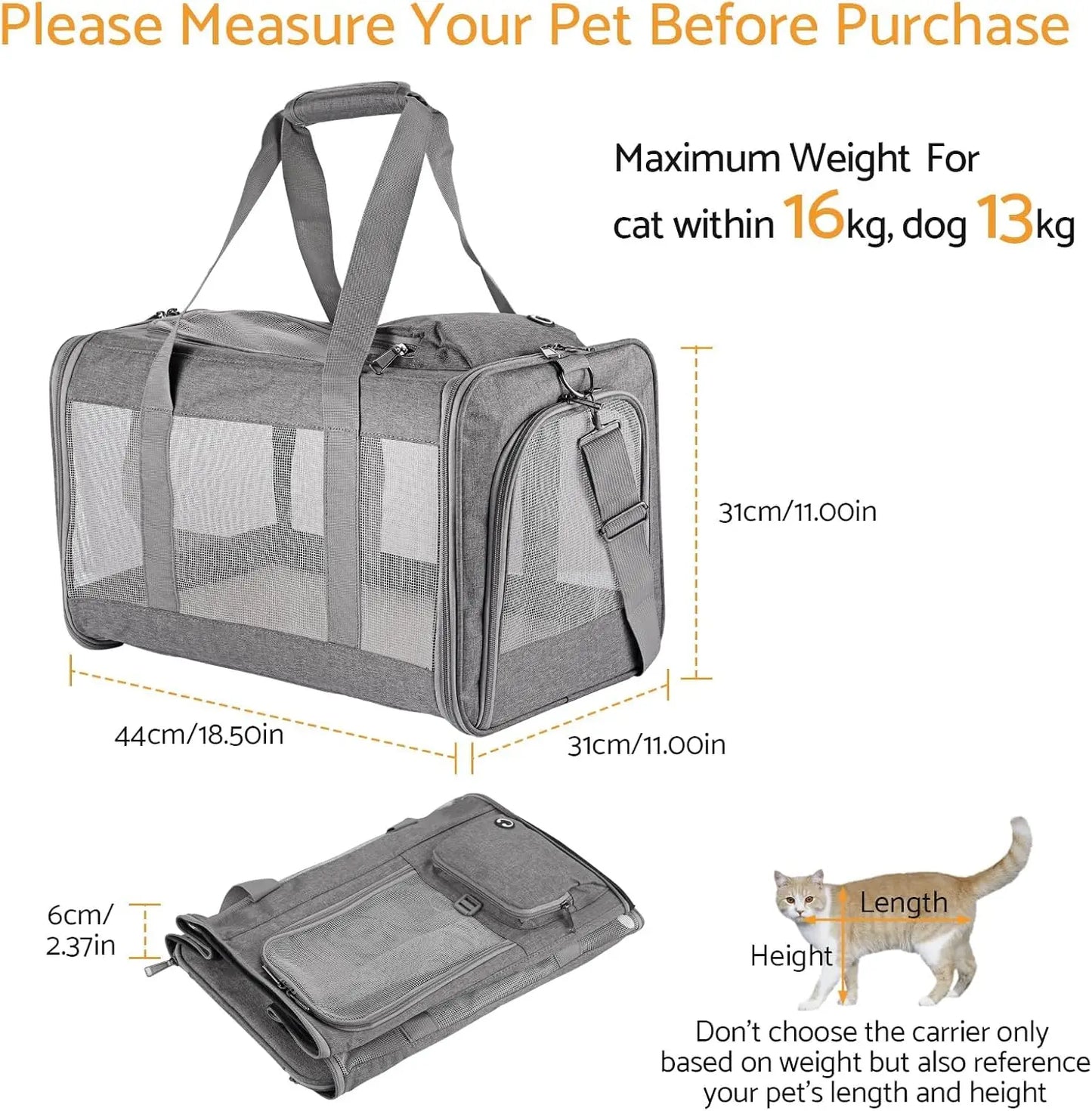 Car/Air Travel Pet Carrier