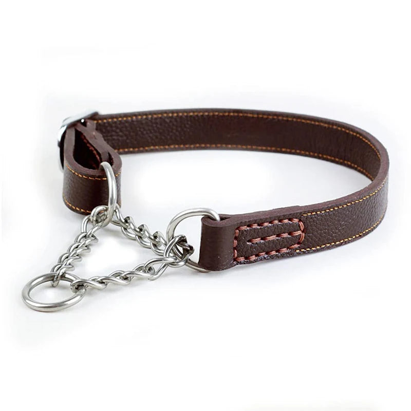 Martingale Leather No Pull Collar