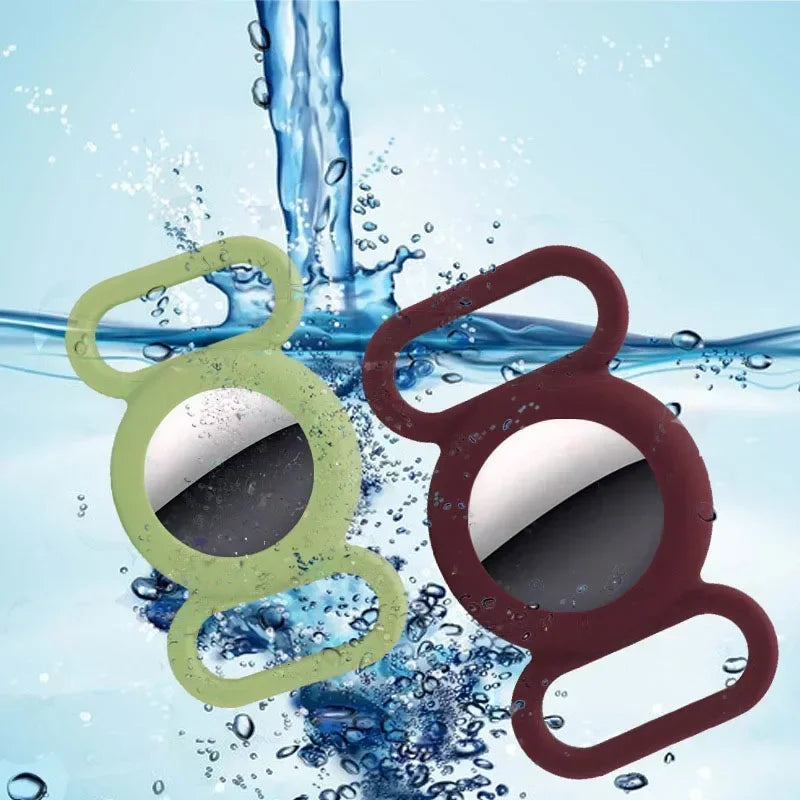 Silicone Case Compatible with Air-tags Pet Collar Protective Cover