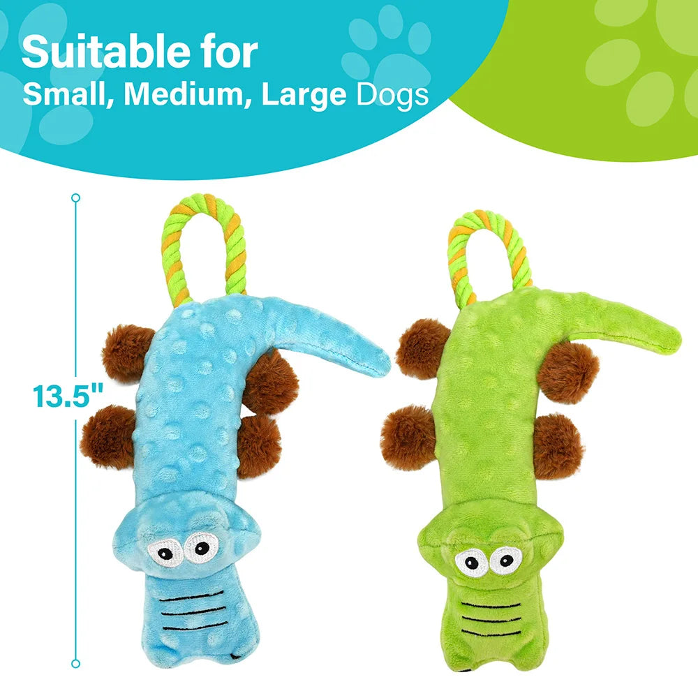 Alligator Tug of War Toys for Dogs