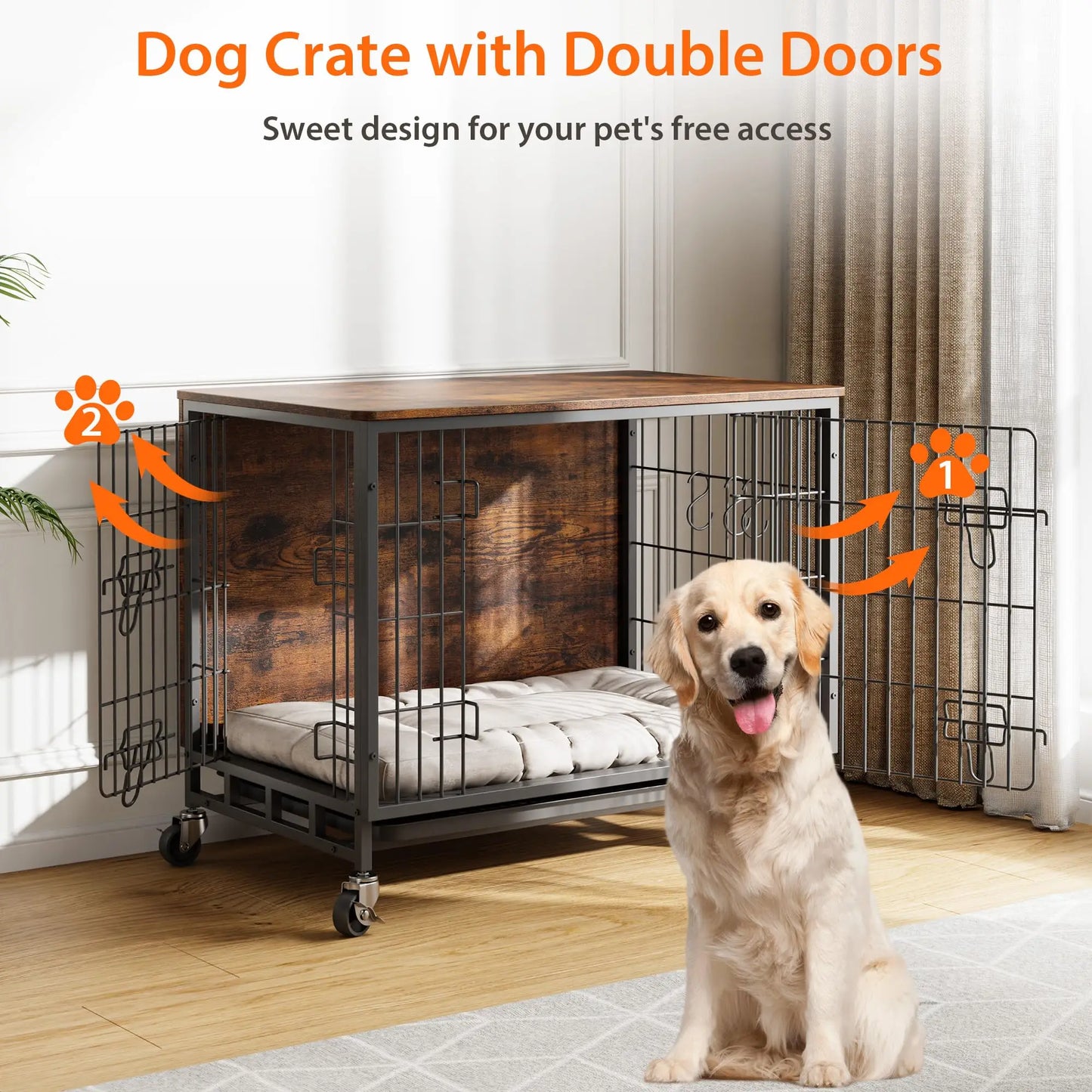 Heavy Duty Metal Dog Crate
