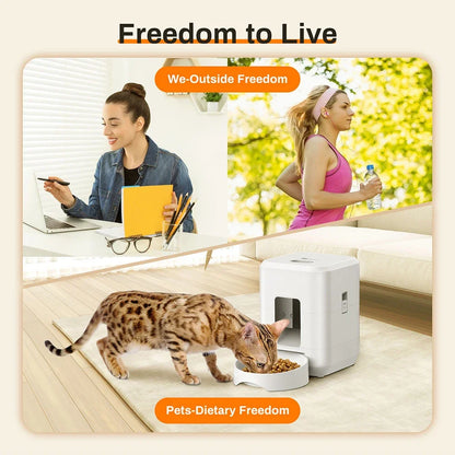 Automatic Wi-Fi Smart Pet Feeder
