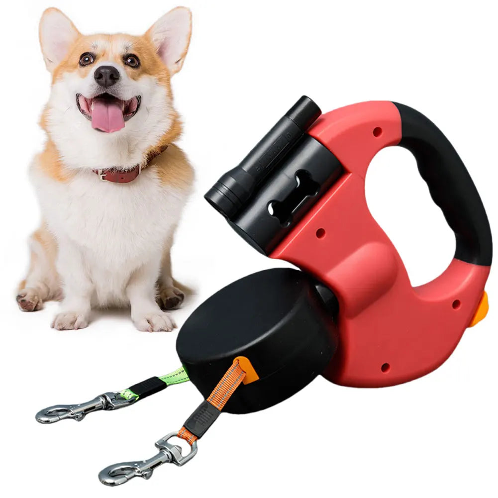 Double Headed Rope  Traction Dog Leash