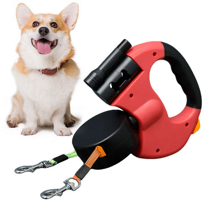 Double Headed Rope  Traction Dog Leash