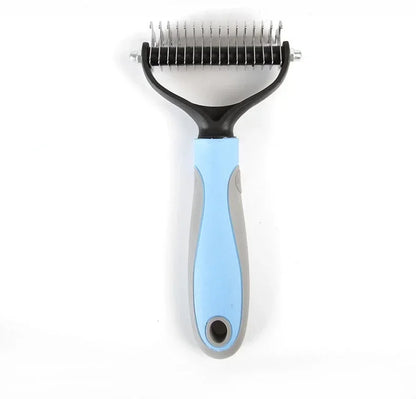 Grooming, Knot Cutter and Shedding Double Sided Hair Removal Brush/Comb