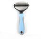 Grooming, Knot Cutter and Shedding Double Sided Hair Removal Brush/Comb