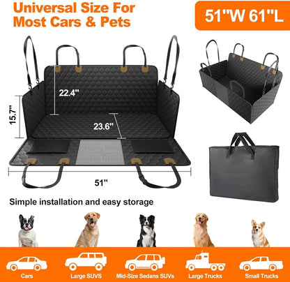 Back Seat Protector For Pets