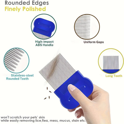 Stainless Steel Flea and Lice Combs