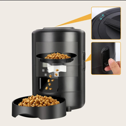 Automatic Wi-Fi Smart Pet Feeder