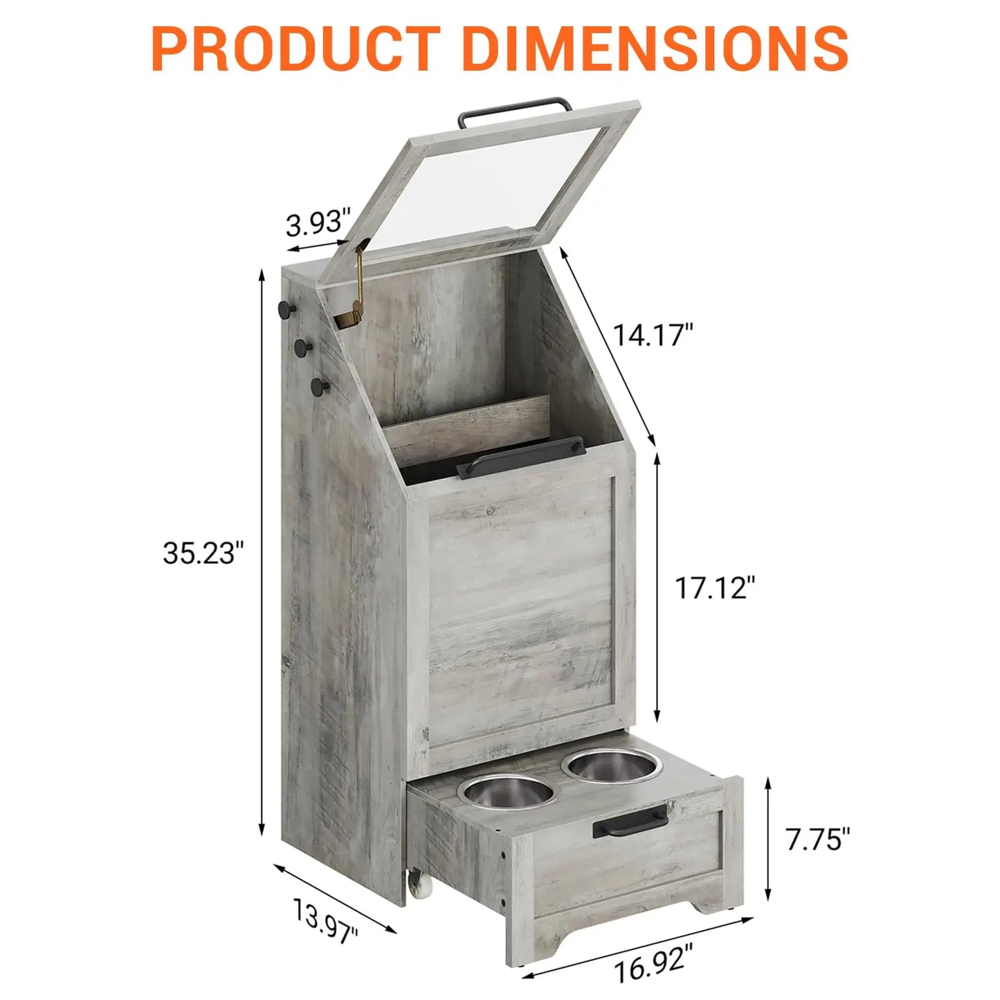 Pet Feeding Station & Organizer