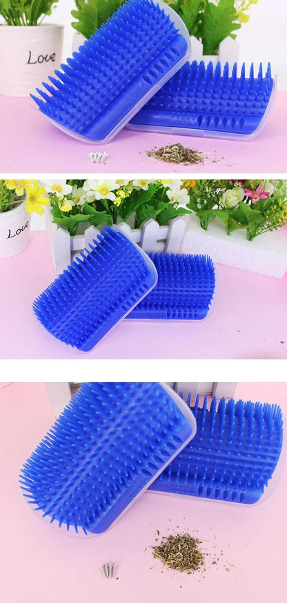 Cat Corner Scratching/Rubbing Brush