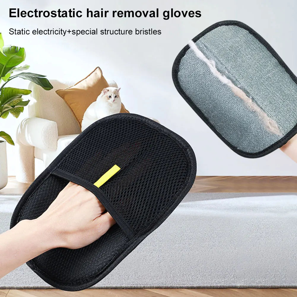 Hair Removal Mitt for Dog Cat Rabbit