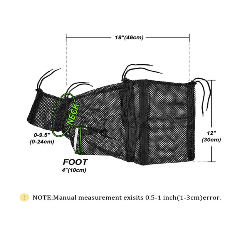 Cat Bathing Grooming Shower Bag