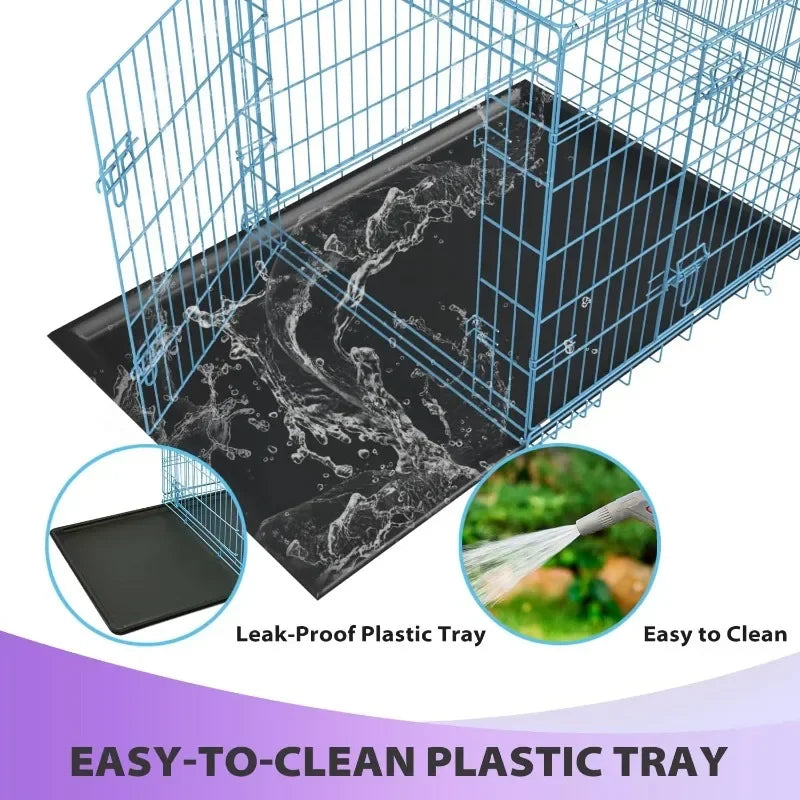 48 inch Foldable Metal Dog Crate