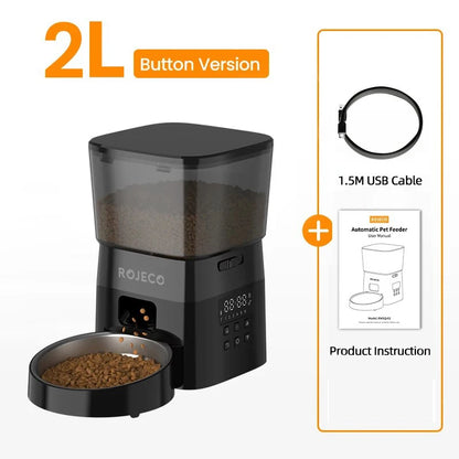 ROJECO Automatic Cat Feeder