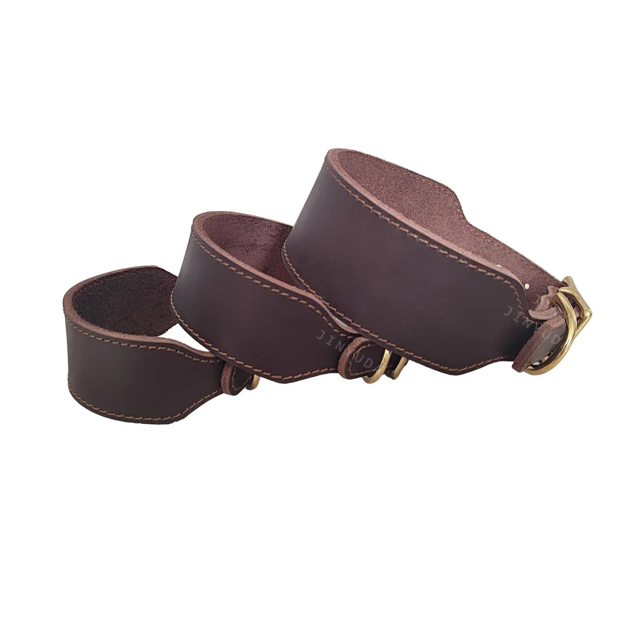 Extra Wide Tapered Dog Collar for Long Neck