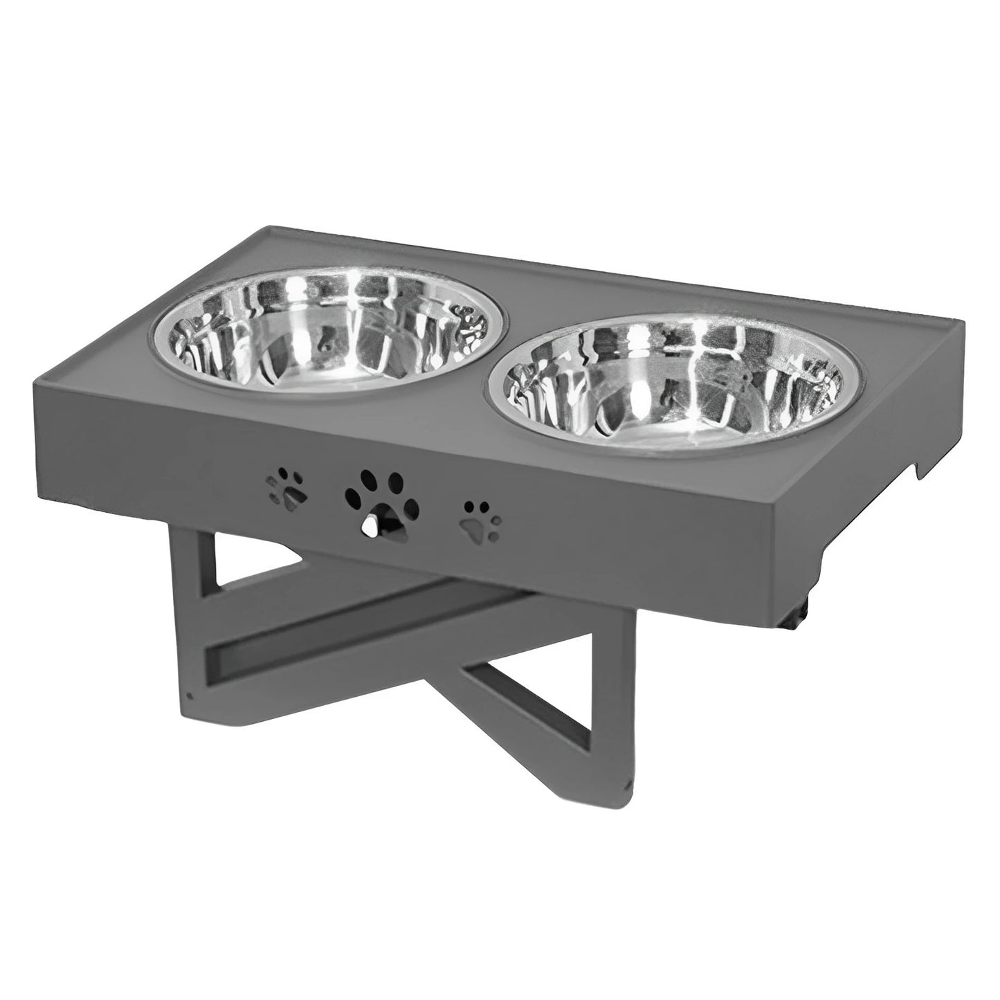 Elevated Stainless Steel Dog Bowl