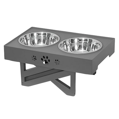 Elevated Stainless Steel Dog Bowl