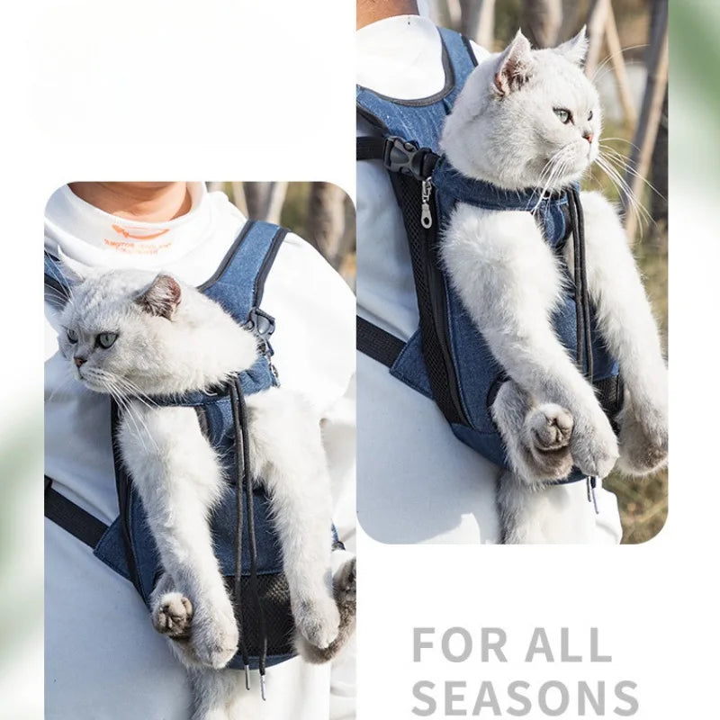 Double Shoulder Portable Travel Pet Carrier