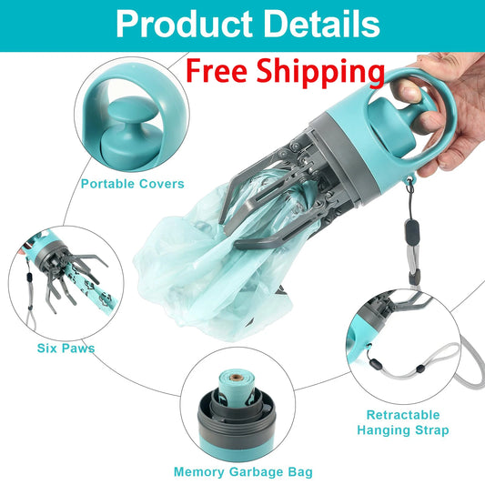 Lightweight Claw Poop Picker