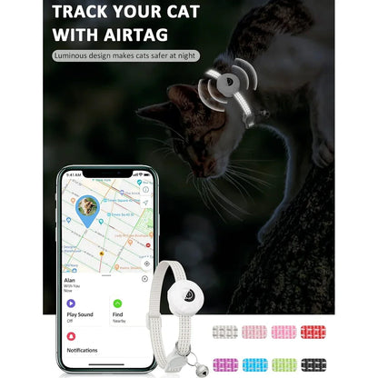 Apple Air-Tag Cat Collar