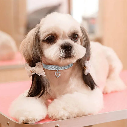 Bling Rhinestone Dog Collar