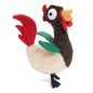 Squeaky Crinkle Rooster Dog Toy