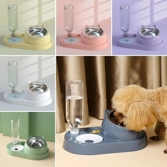 2-in-1 Automatic Cat Feeder