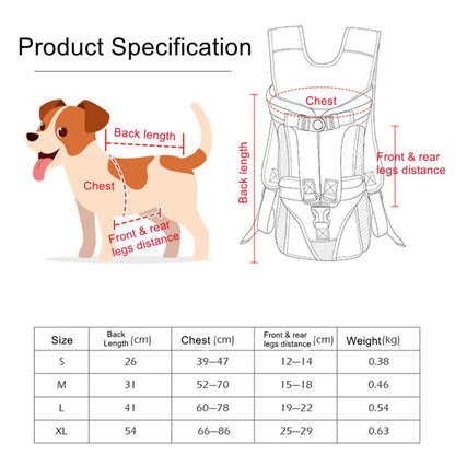 Front Travel Dog Bag For Carrying Animals